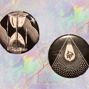 F*cked Up David Comes To Life Vintage 2011 punk rock hardcore band Pin Button.